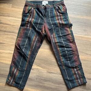 BDG Men's Striped Multicolor Cargo Pants